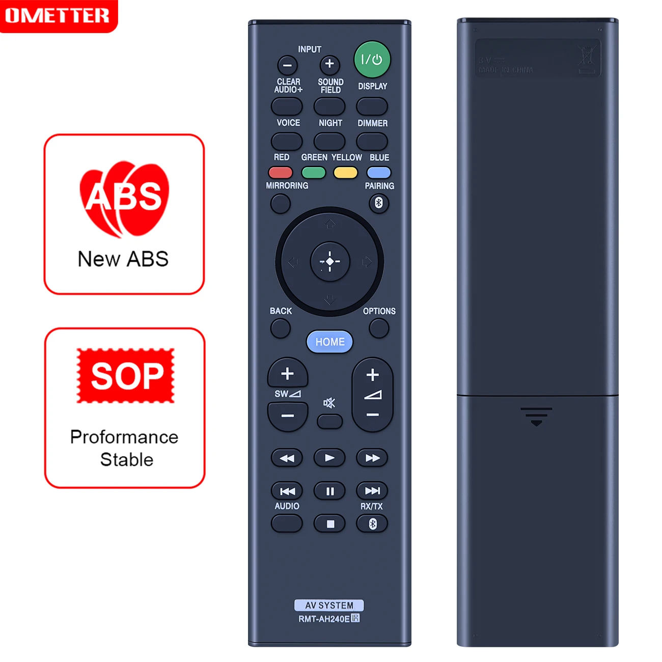 NEW Replace RMT-AH240E for Sony Soundbar System Remote control HT-CT790 HT-NT5 HT-XT2 SA-CT790 SANT5