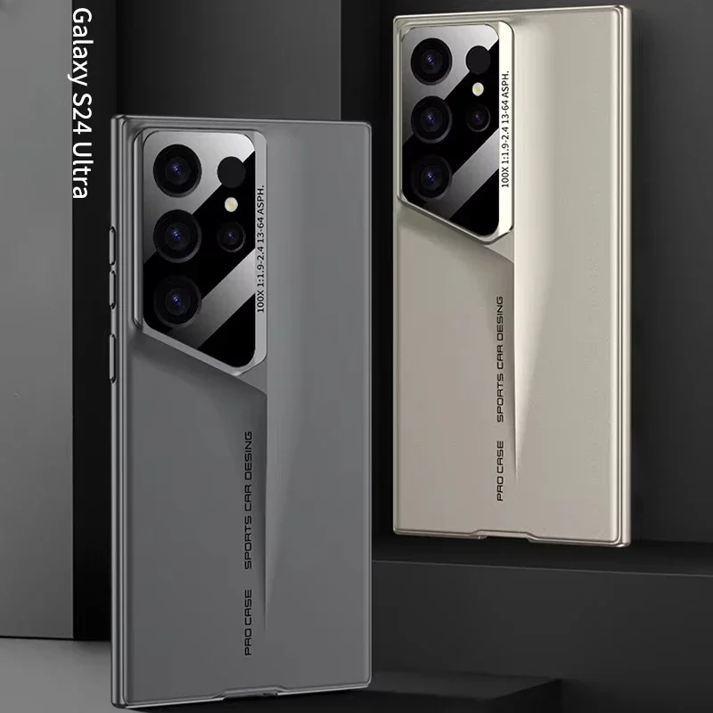 Ультратонкий чехол Razor Edge для Samsung Galaxy S24 Ultra S23 S22 модный противоударный ПК Redesign