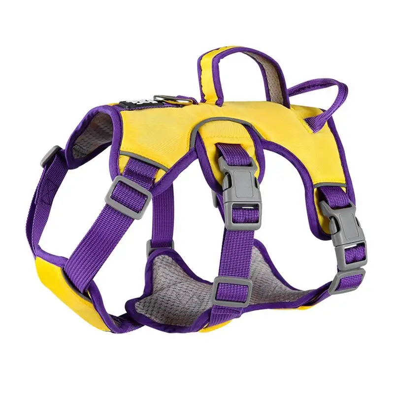 

Pet Harness Adjustable Reflective Breathable Dog Harnesses For Small Medium Large Dogs Outdoor Walking Training Dog Supplies