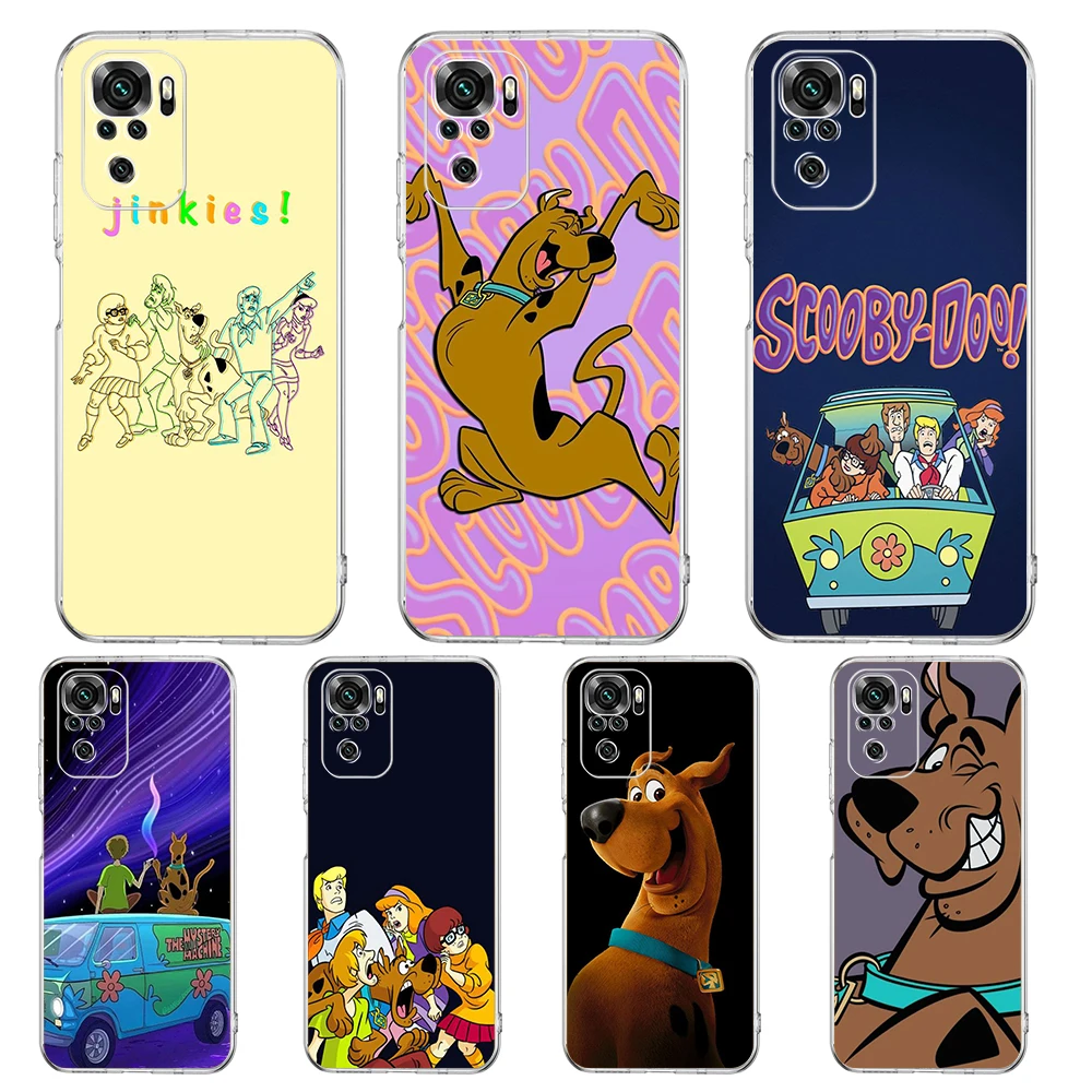 

Прозрачный чехол из ТПУ Disney Scooby-Doo для Redmi K40 8A 9A 9C 7 8 8T 9T 9 9S 10 Pro Gaming Note 11 11T 10 Plus 4G