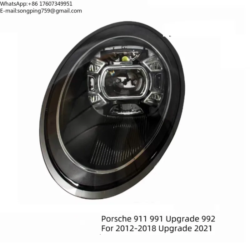 Фото Абсолютно новая матричная фара в сборе от производителя для Porsche 911 (2012-2018) и новой модели 992 №2