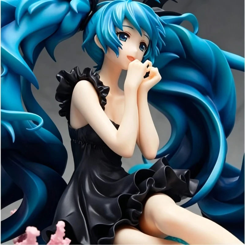 Фото Фигурки для игр и аниме: Сексуальная красивая девушка-панда Deep Sea Hatsune, 16 см. Модные игрушки и аниме-периферия для полки. №1