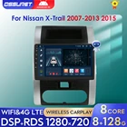 Автомагнитола на Android 10, мультимедийный видеоплеер для Nissan X-Trail 2 T31 XTrail X Trail 2007-2013 2015 GPS Navi AI Voice RDS 10,1