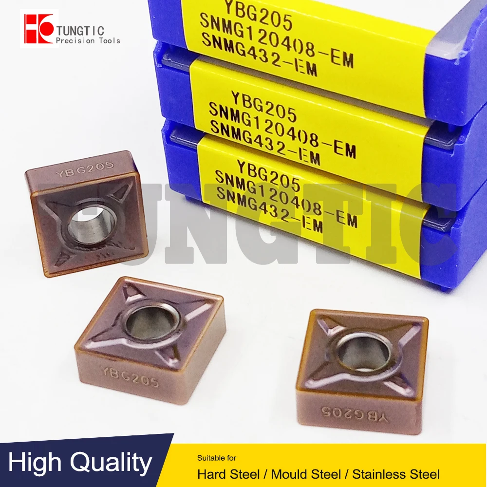 

SNMG120408-EM токарные вставки, карбидный Резак Для CNC SNMG 120408-EM