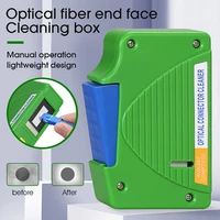 fiber end face cleaning box ftth optic fiber cleaner tools for scstfc