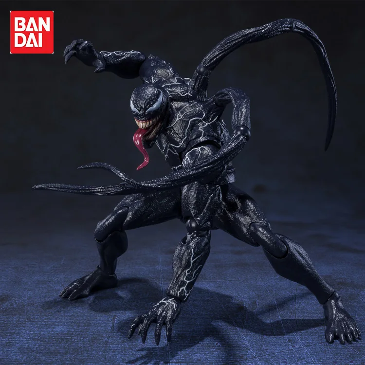 

Original Bandai SHF Marvel Universe Venom 2: Let There Be Carnage Anime Figure Action Figures Collectible Model Toys