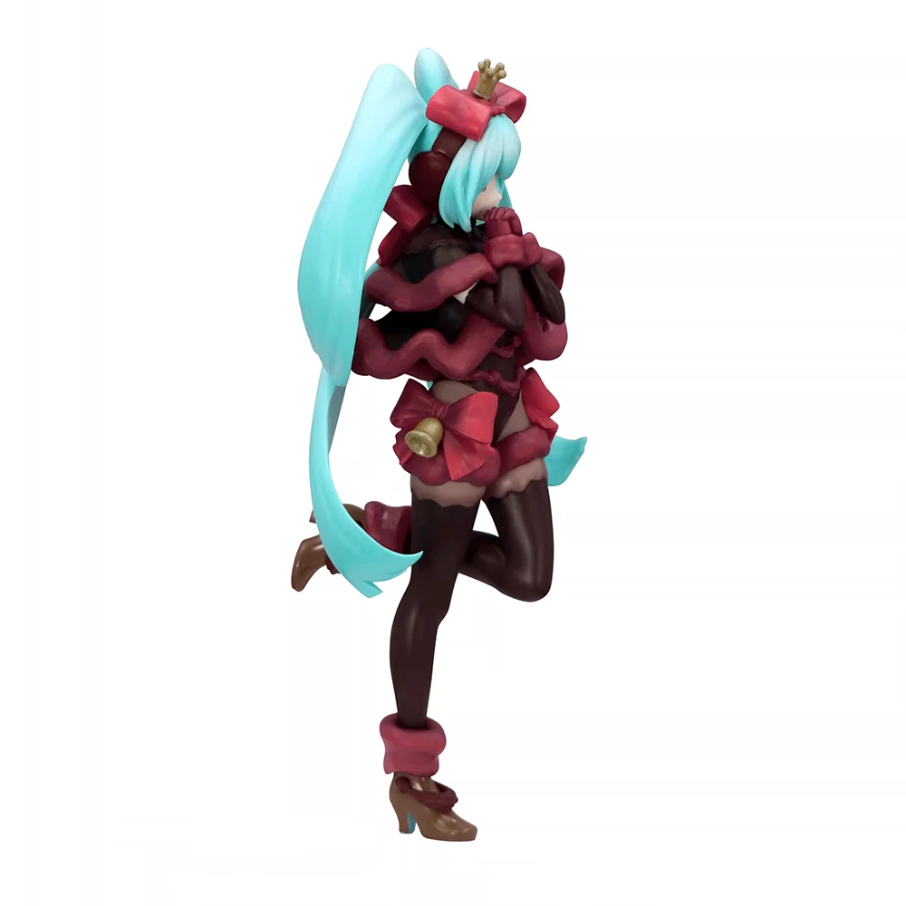 Фото Оригинальный FuRyu Exceed креативная ФИГУРКА СЕРИИ sweetsweet Hatsune Miku (рождеель Малина Ver.) Коллекционные аниме Модели Игрушек №3