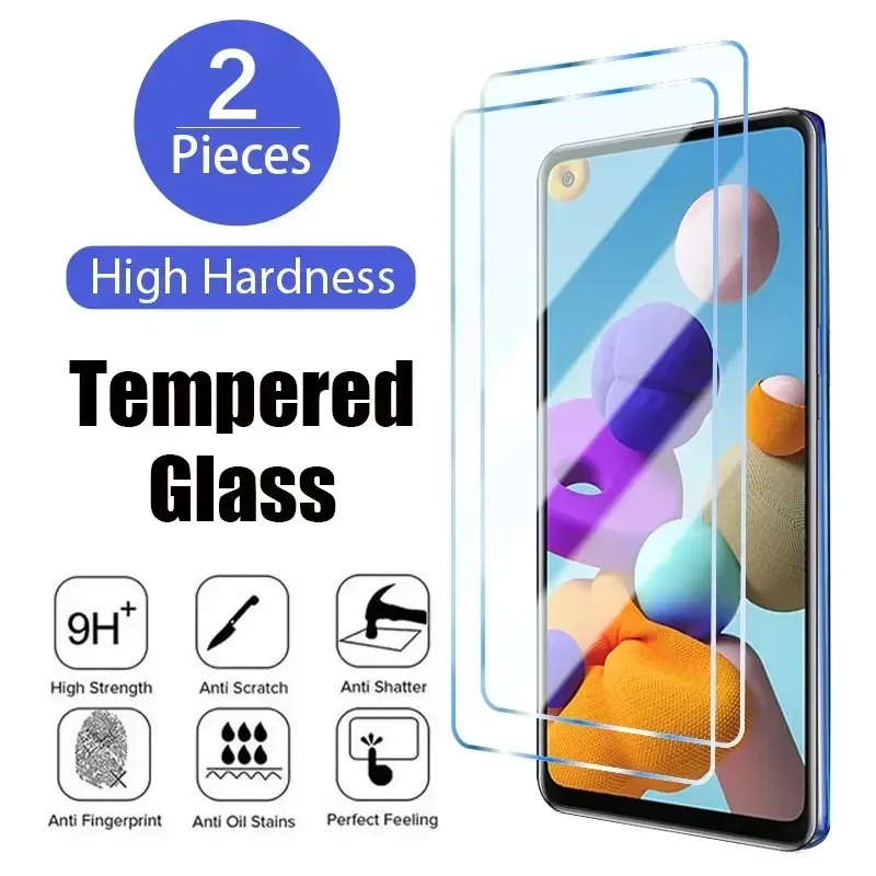 

Закаленное стекло для Samsung Galaxy A14 A54 A53 A13 A33 A34 A52S, пленка для Samsung A52 A73 A21S A51 A72, стекло, 2 шт.