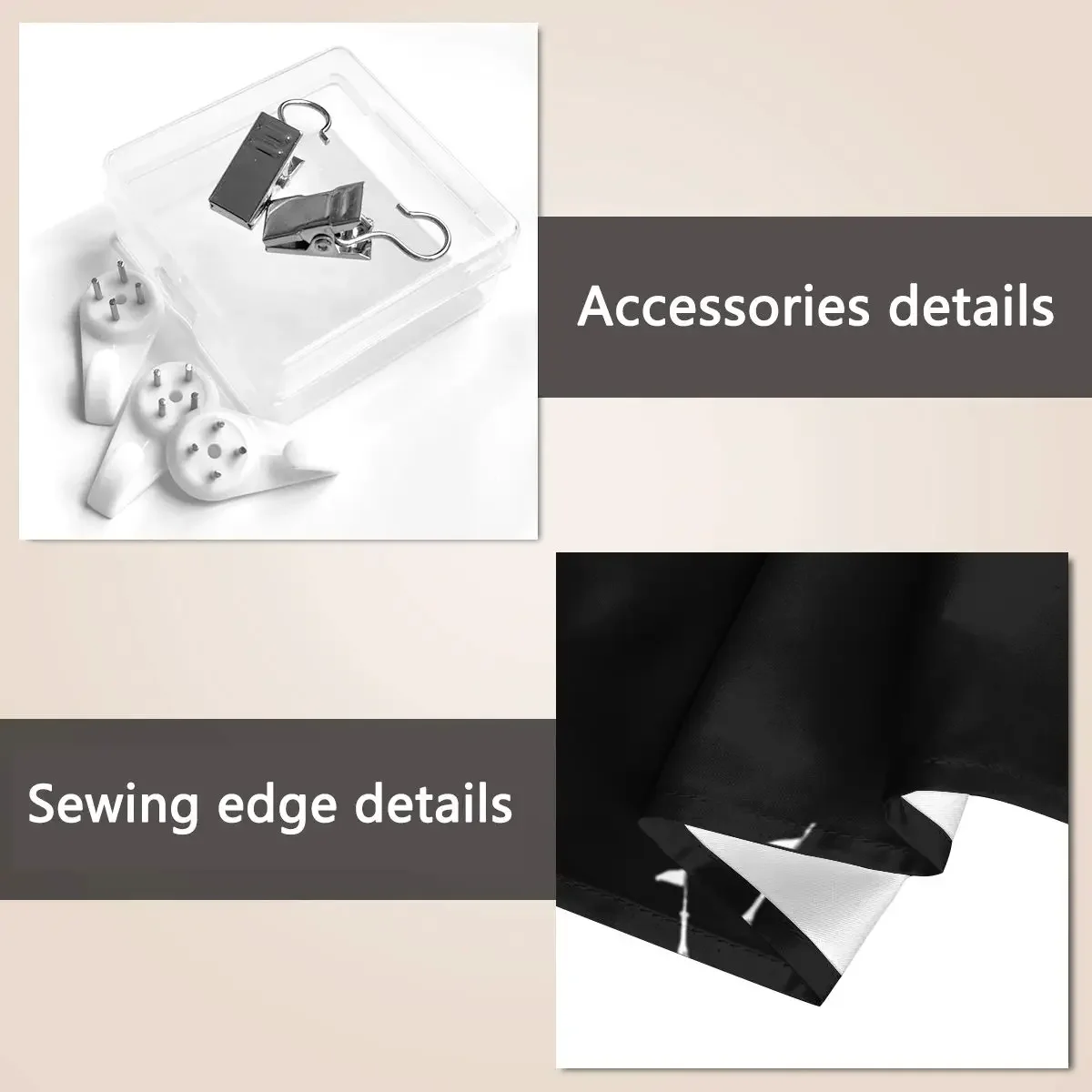 Черно-белый волшебный замок гобелен Забавный настенный подвесной эстетический