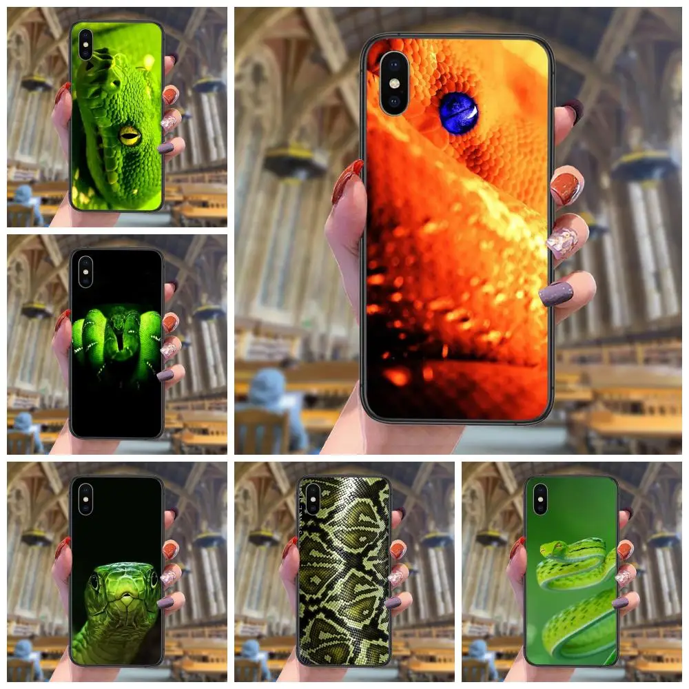

Snakes Protector Phone Cover Bags For Galaxy C7 C8 F12 F41 Grand I9082 Prime Note 8 9 10 20 Lite Plus Pro Ultra Stylish