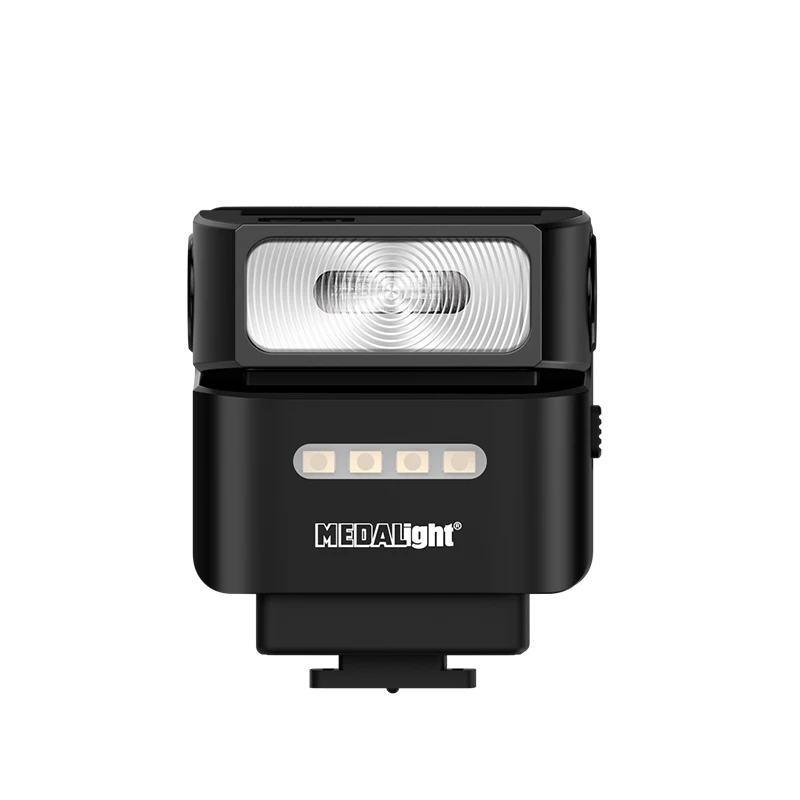 Фото Medalight F2 Мини Перезаряжаемая Вспышка Для Камеры Speedlite для Fuji/Sony/Nikon/Canon/Leica Цифровая Пленка DSLR Камеры Универсальная №3