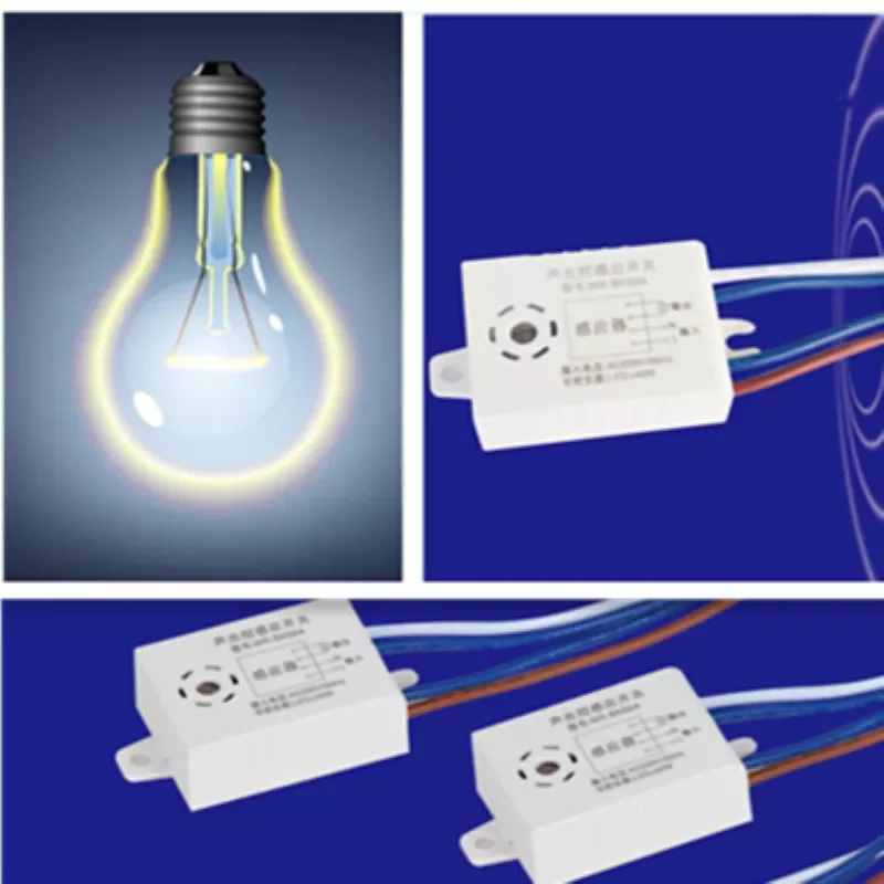 

NEW Improvement MR-SK50A Module 220V Detector Sound Voice Sensor Intelligent Auto On Off Light Switch Accessories Light