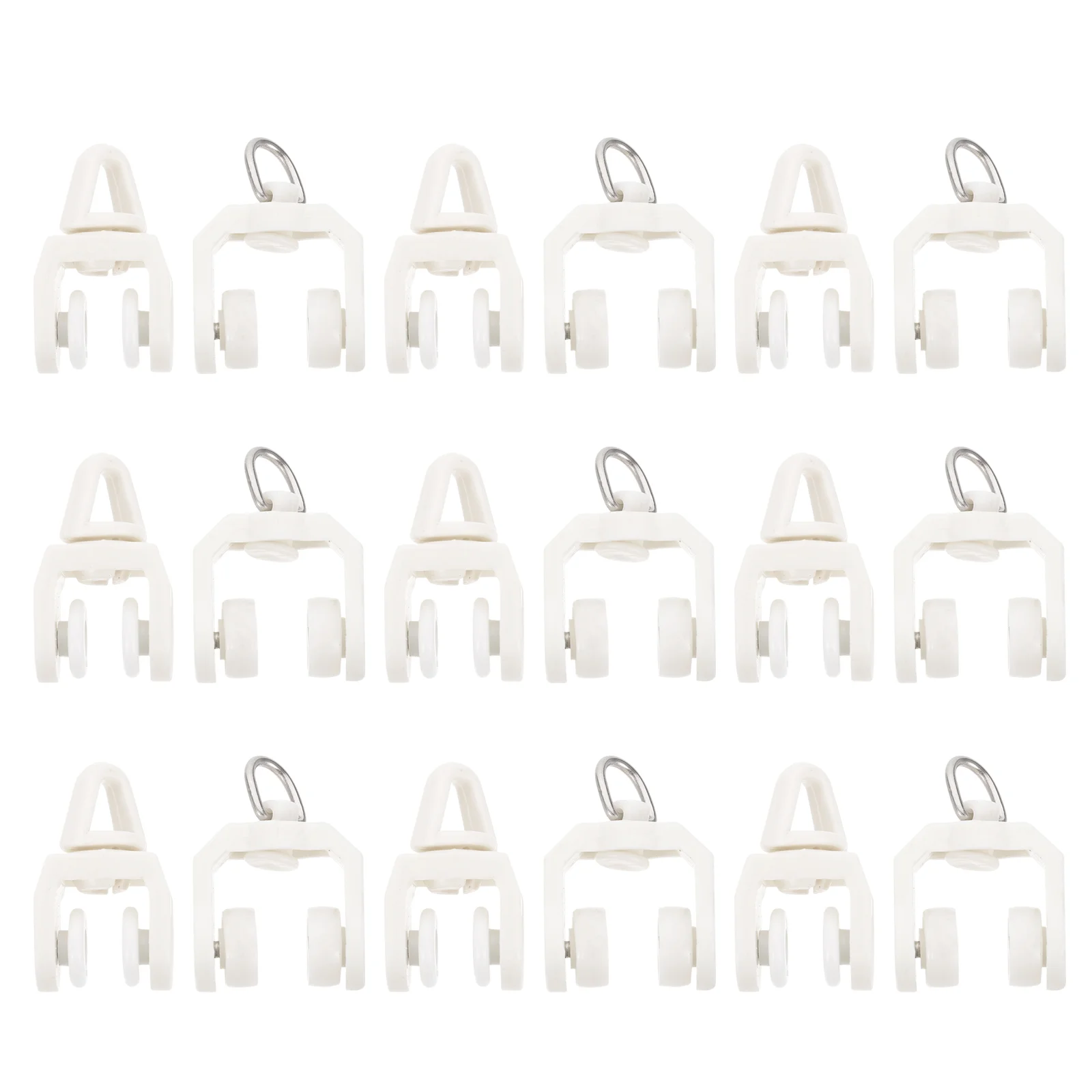 

Curtain Track Drapery Glider Wheel Rollers Ceiling Pulley Roller Rail Runnersliding Hooks Gliders Clip Hook Tracks Rapery