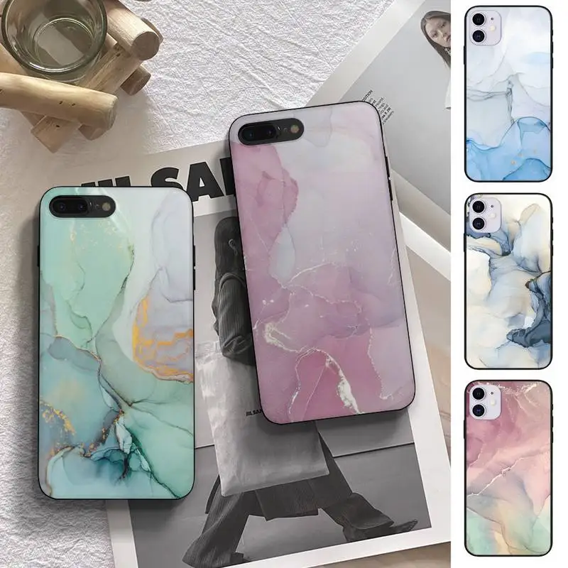 

Marble Pattern Phone Case fundas shell cover for Samsung S10 S20 Fe lite S21 S30 ULTRA Plus 5G