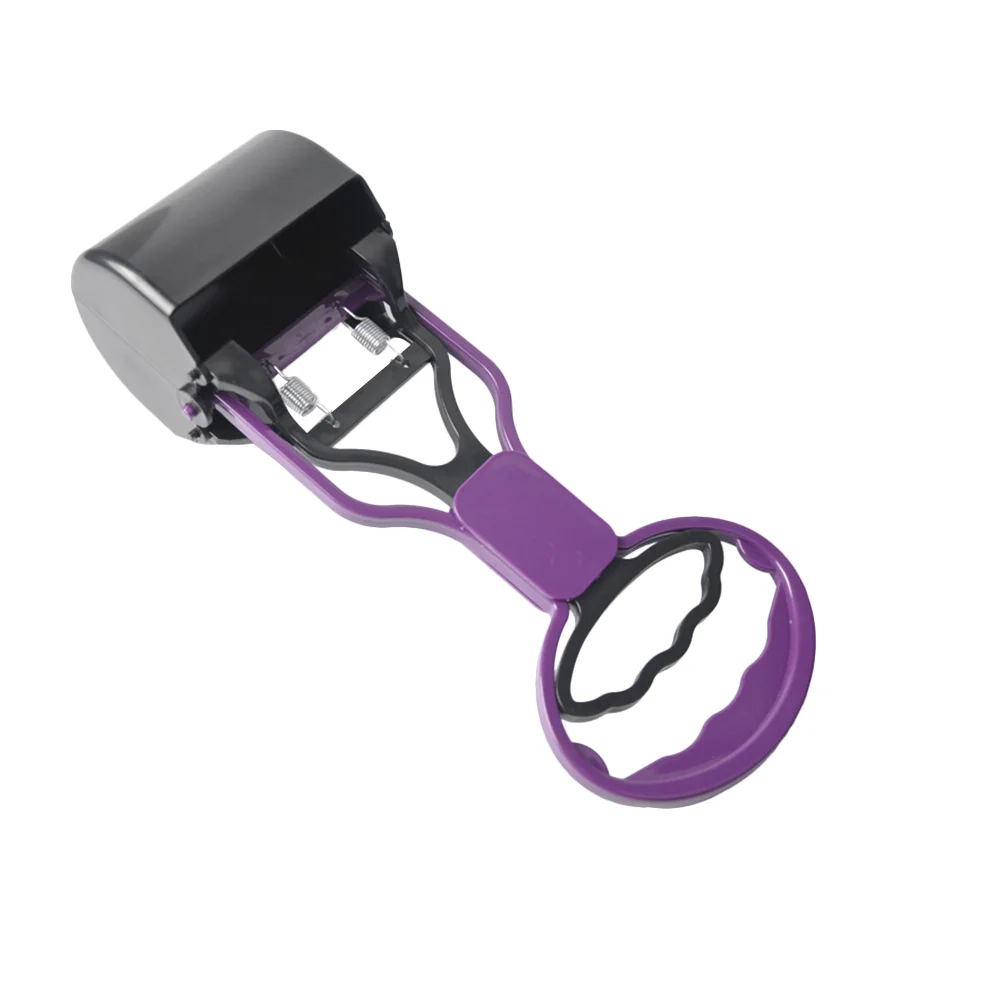 

Outdoor Cat Litter Clip Short Handle Pet Sands Pick Cleaning Tool Purple Self for
