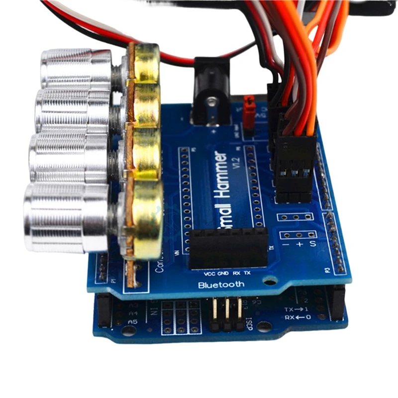 1 шт. SNAM5300 4Dof в сборе металлическая четыре бесплатных роботизированных рук сделай