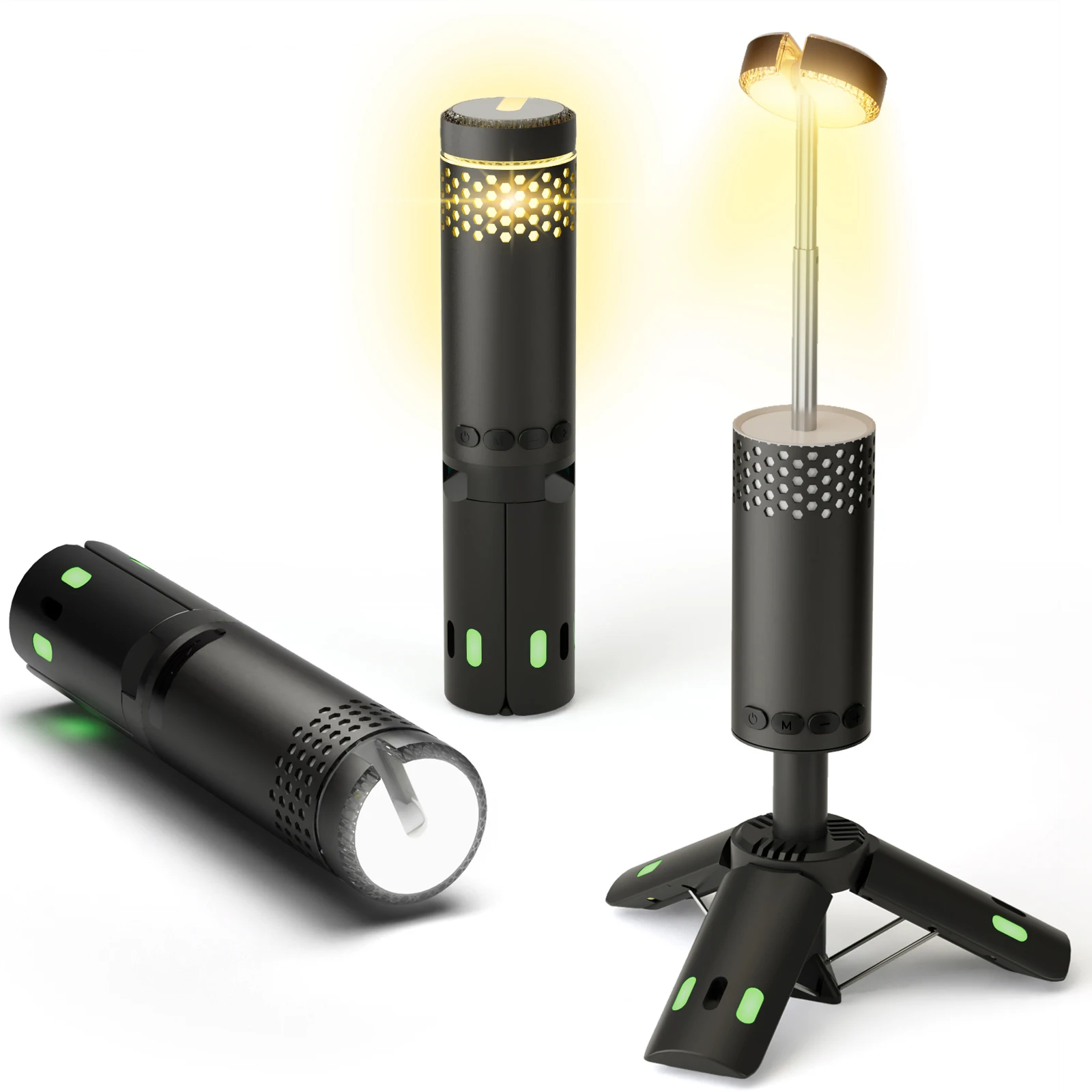 1 шт. выдвижной фонарь для кемпинга с магнитом