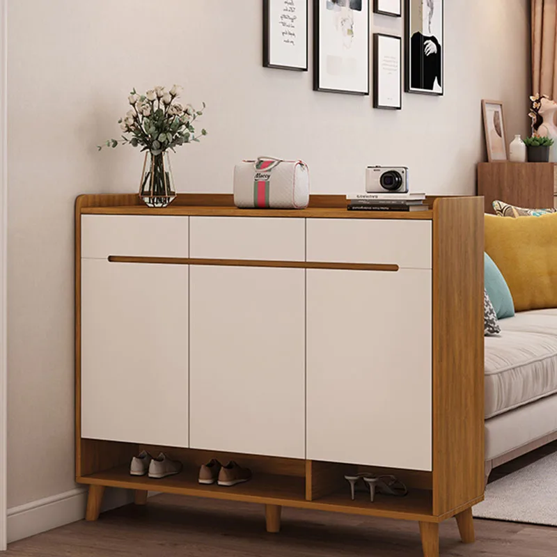 

Vertical European Shoe Rack Dust Proof Modern Top Selling Assembled Shoe Rack White Luxury Meuble A Chaussure Home Furniture