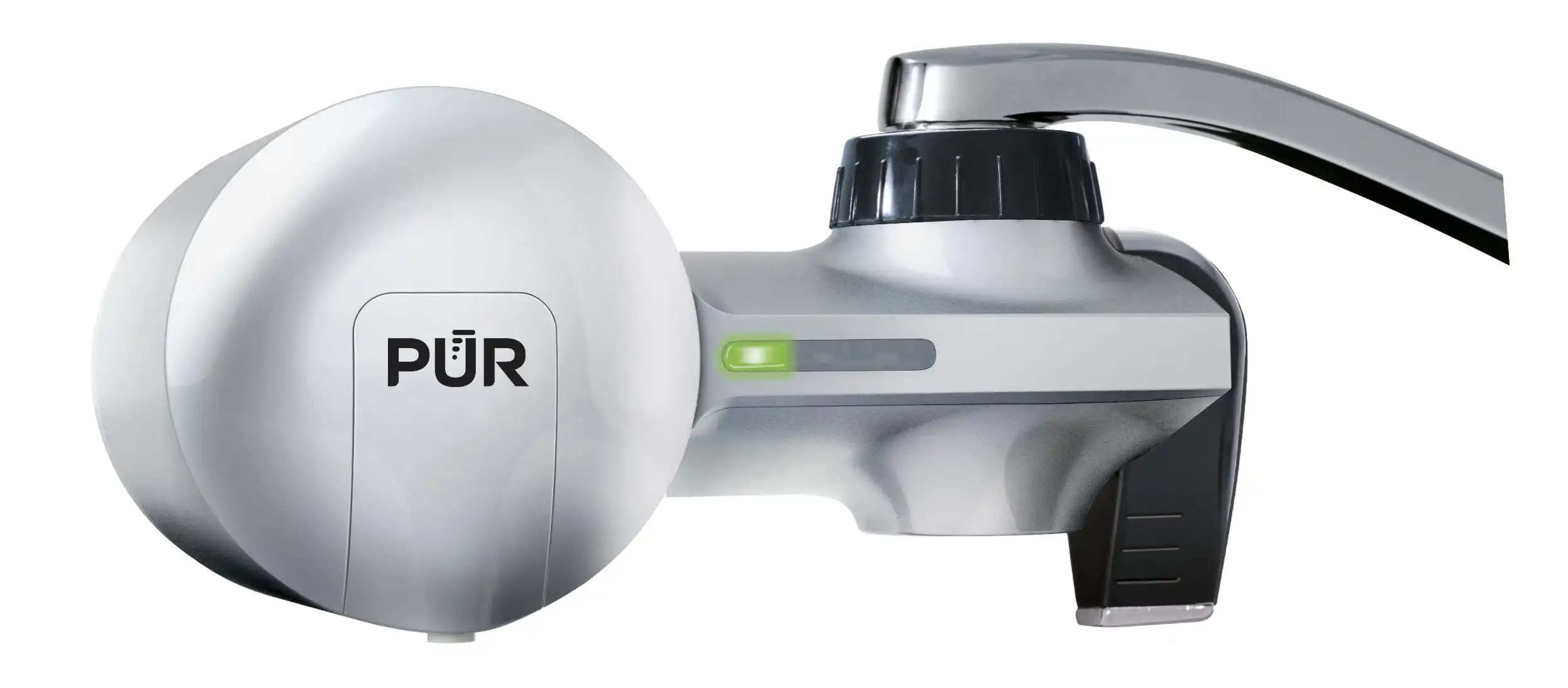 

PLUS Faucet Mount Water Filtration System, Silver Matte, PFM300V