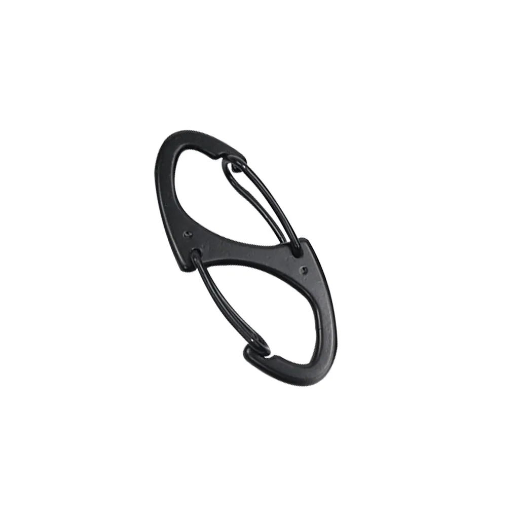 

Уличная защелкивающаяся Пряжка для скалолазания быстросъемная S-образная пружинная Пряжка из цинкового сплава мини-зажимы