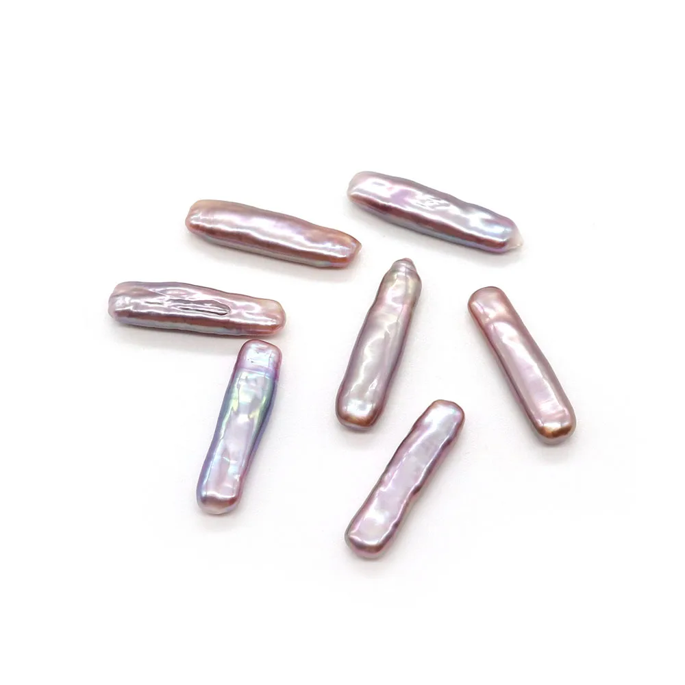 Длинные бусины из натурального пресноводного жемчуга 5-24 мм