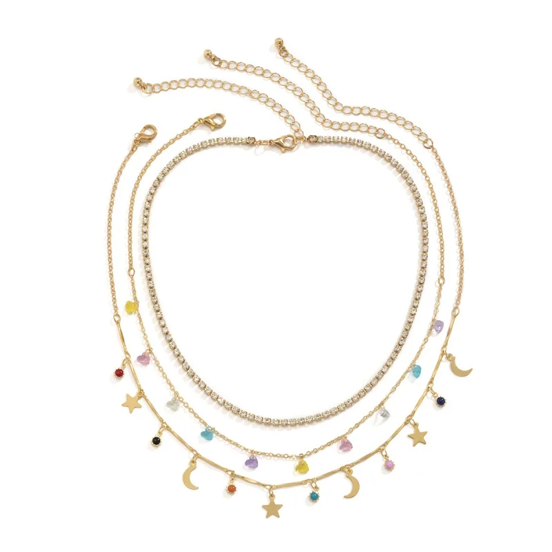 Этническое ожерелье из металла