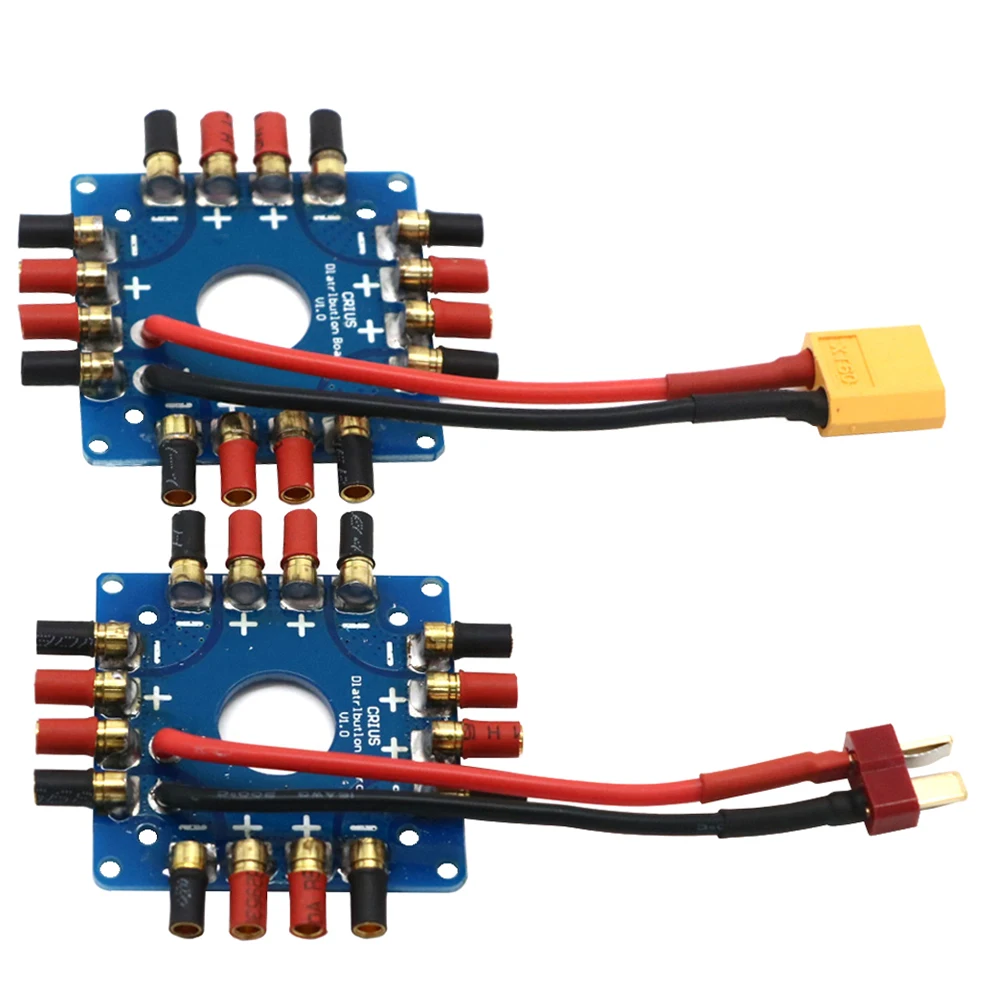 80A ESC распределительная плата/Соединительная плата с XT60/T/3 5 мм банановыми