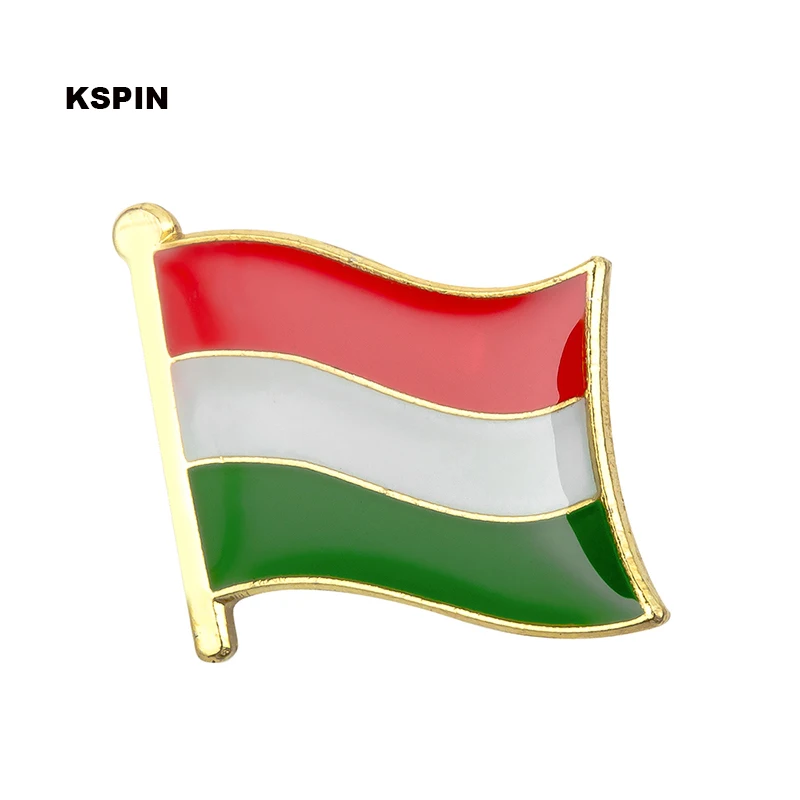 

Hungary Flag Badge Flag Laple Pin Badges Flag Brooch