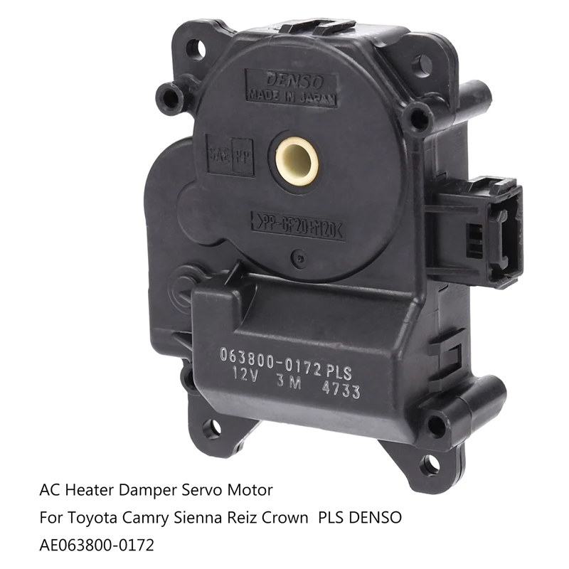 

AC Heater Damper Servo Motor For Toyota Camry Sienna Reiz Crown PLS For- AE063800-0172 0638000172