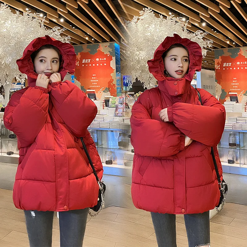 

2022 winter warm cotton coat jacket women A2-813