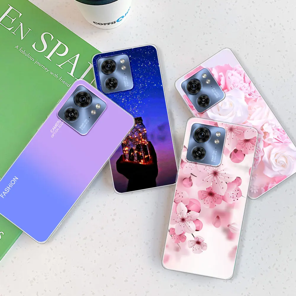 Чехол для Moto Edge 40 Pro чехол Motorola XT2303-2 прозрачный мягкий силиконовый из ТПУ Neo Coque