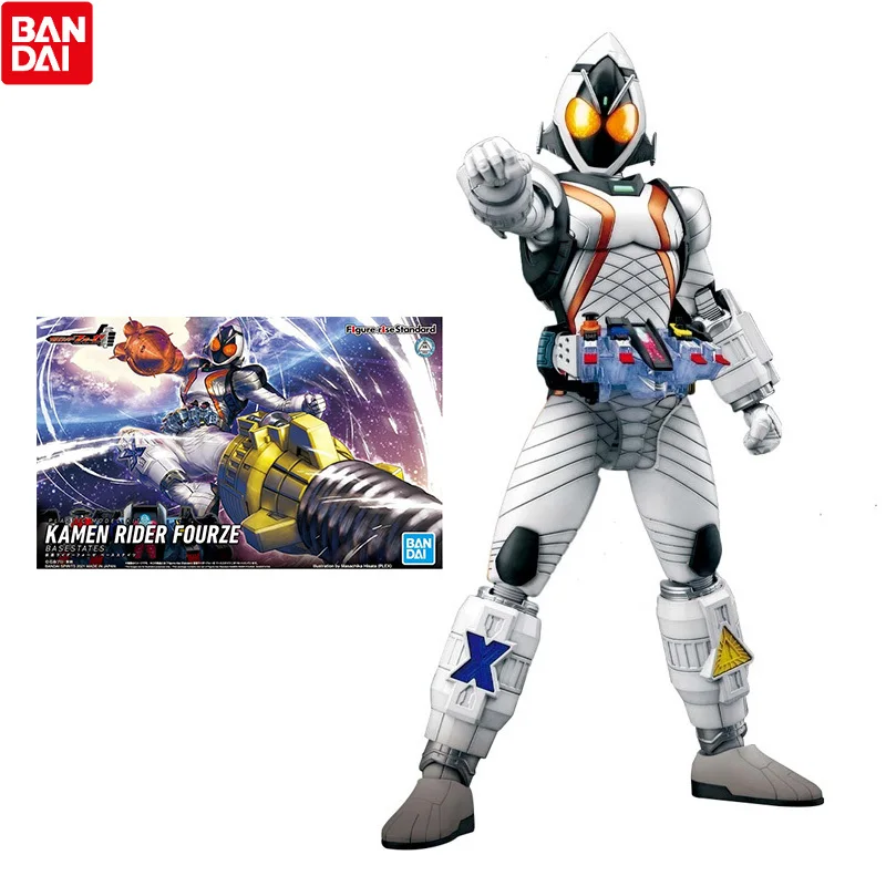 

Bandai Kamen Rider Anime Figure-rise Fourze Basestates Genuine Model Collection Decoration Anime Action Figure Toys for Children