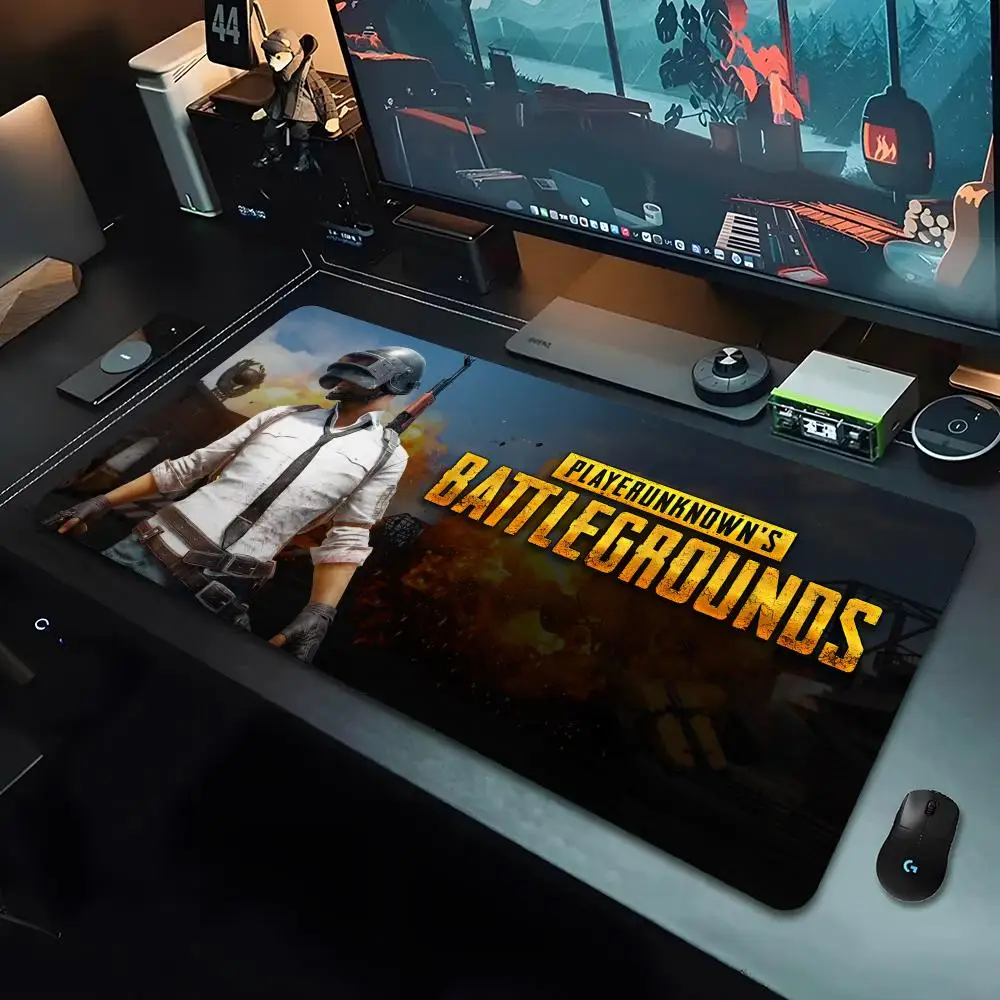Игровой коврик для мыши PUBG с художественной печатью HD большой Офисный