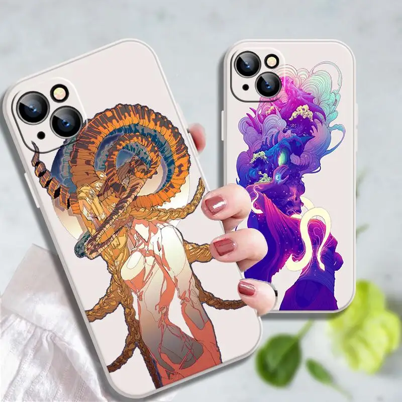 

Peculiar Women Phone Case For iPhone 12 Pro Max 6 6s 12 11 SE 2020 13 7 7P Xr X Xs 8 Plus Max Pro Mini B4gx Silicone Funda Soft