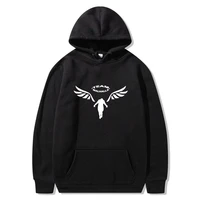 mens hoodies black white letter print oversized hoodie japan anime tokyo revengers graphics long sleeve sweatshirt unisex tops