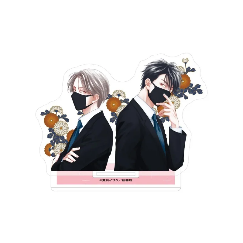 Фото Набор из 15 акриловых брелоков-подставок для фигурок (15 см) Yuu Shishikura/Haruto Kotani, оптом, для декора спальни, подарки №4