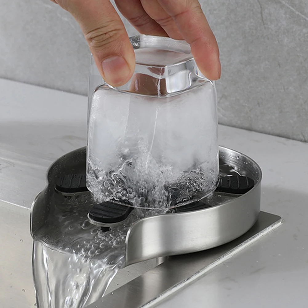 

Automatic Glass Rinser Glass Cup Bottle High Pressure Spray Washing Kitchen Cup Cleaning Kitchen Tools Accessories