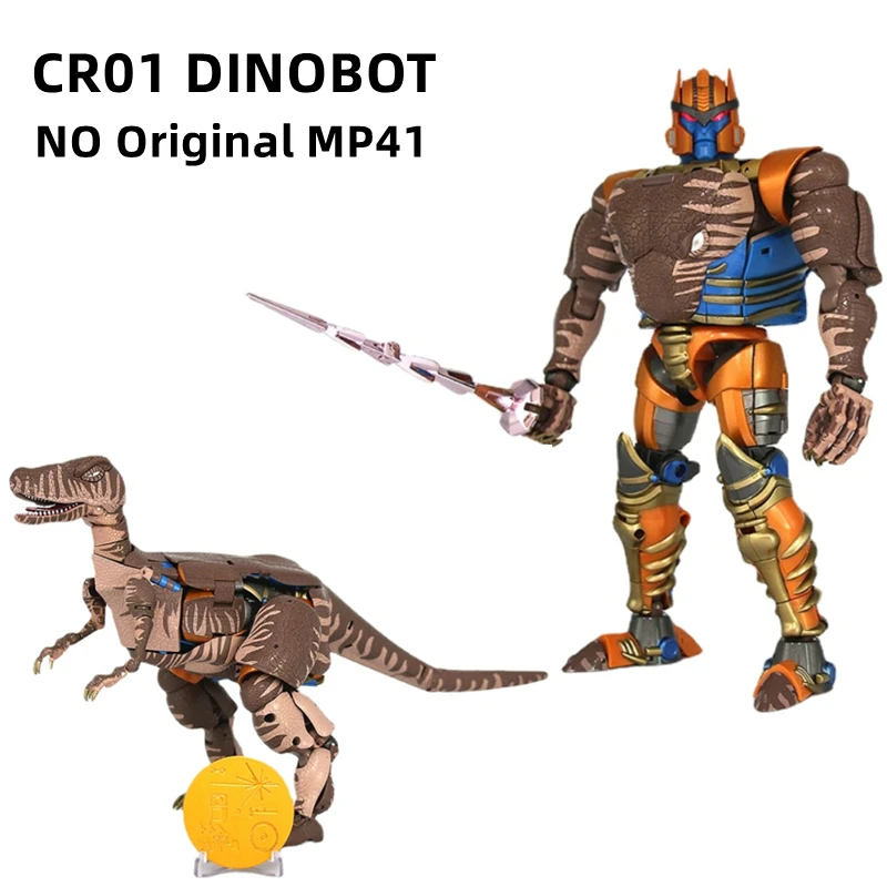 

BW Beast Wars Transformation Toys CR01 DINOBOT Masterpiece MP size 23cm NO Original MP41 Robot Model Action Figure Boy Gifts