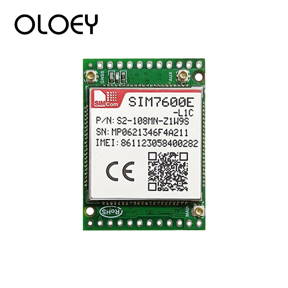 SIMCOM SIM7600E-L1C  Development Core Board multi-band LTE-FDD/LTE-TDD/HSPA UMTS/EDGE/GPRS/GSM Module SIM7600E-L1C LTE CAT1+GNSS