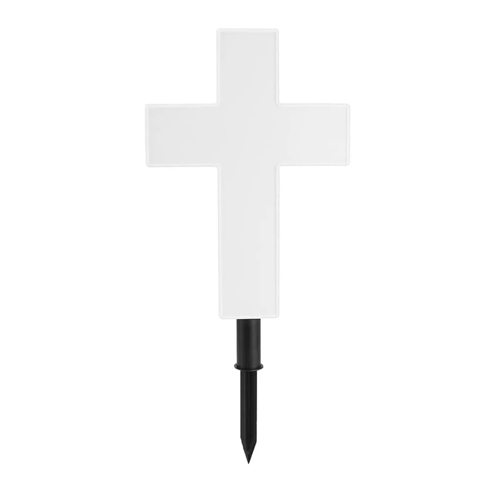 

Садовый светильник на солнечной батарее, крестовая лампа на колышке для Хэллоуина, s-лампа на колышке, ландшафтный подарок, украшение для га...