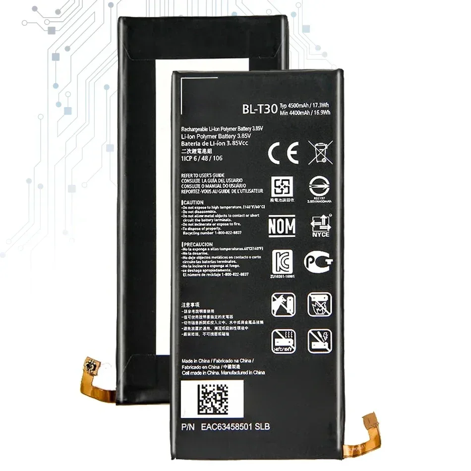Аккумулятор BL-T30 для LG X Power 2 II Power2 L64VL M320F M320N M322 L63BL K10 M320 M320DSN M320TV MLV7N Bateria