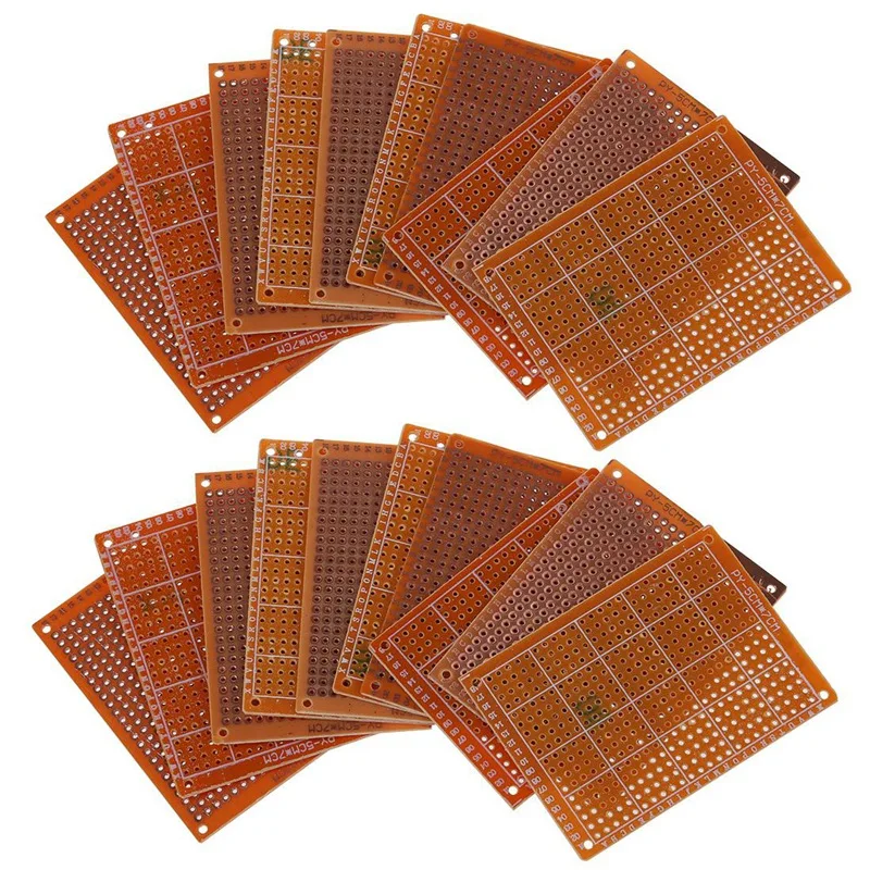 

Classical 20Pcs Solder Finished Prototype PCB For Circuit Board Breadboard BI4U