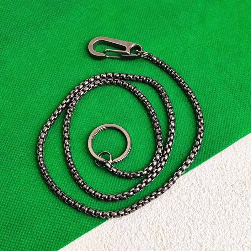 Цепочка для кошелька с титановым карабином