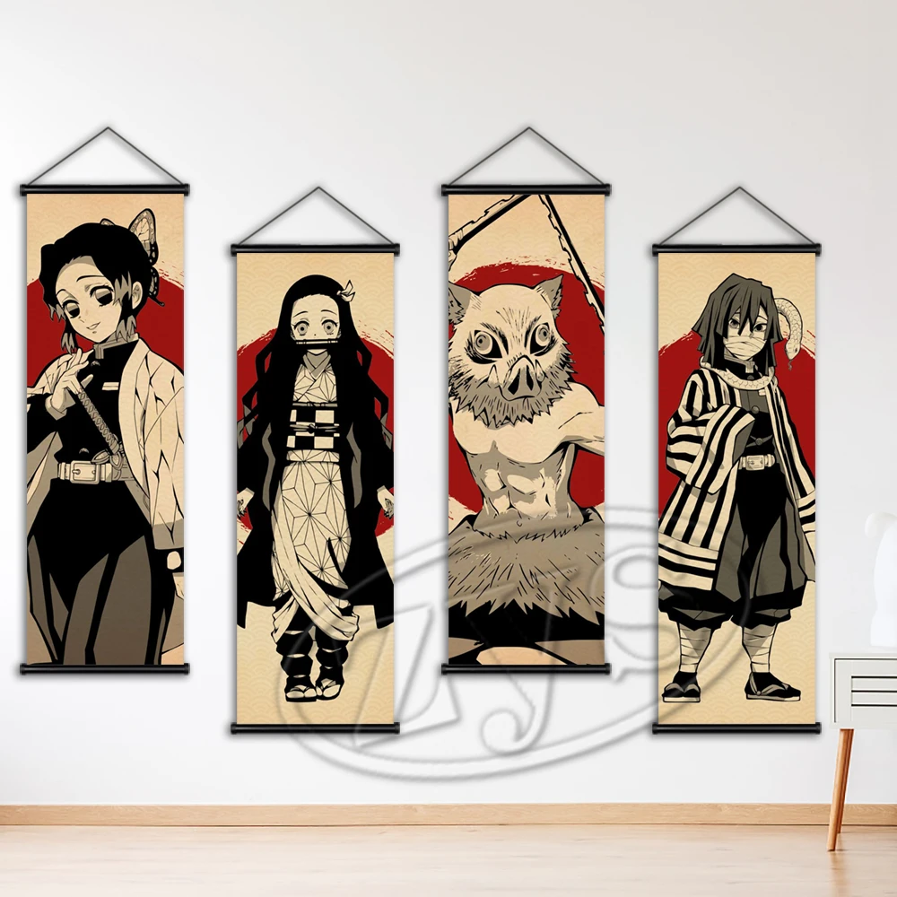 

Настенный плакат с изображением истребителей демонов, картина HD, Kochou Shinobu, холст, картина, настенное художественное оформление для детской к...