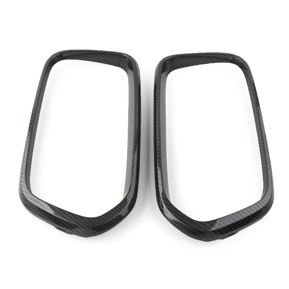 Глянцевый черный Автомобильный передний бампер решетка радиатора рама обшивка