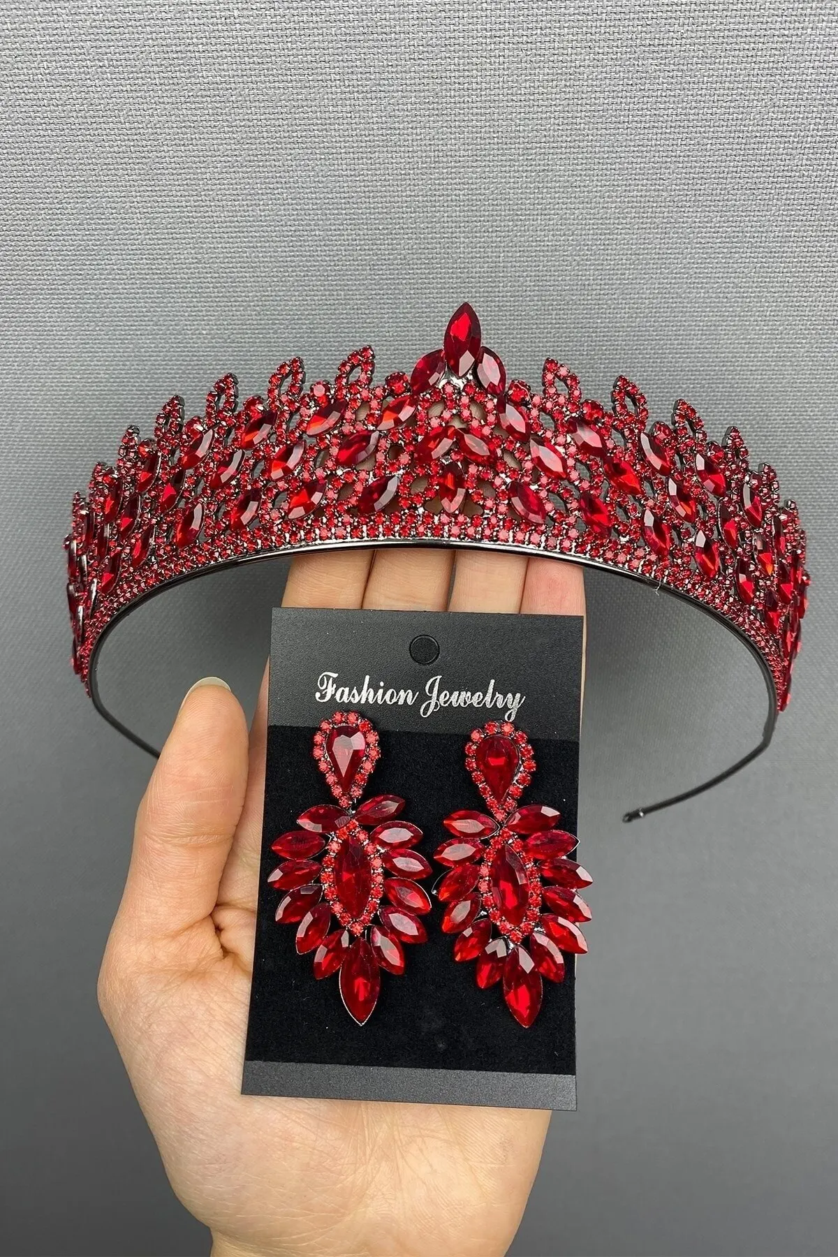 

Bridal Accessories Mia Bridal Crown And Earrings Wedding Handmade For Bride And Bridesmaids