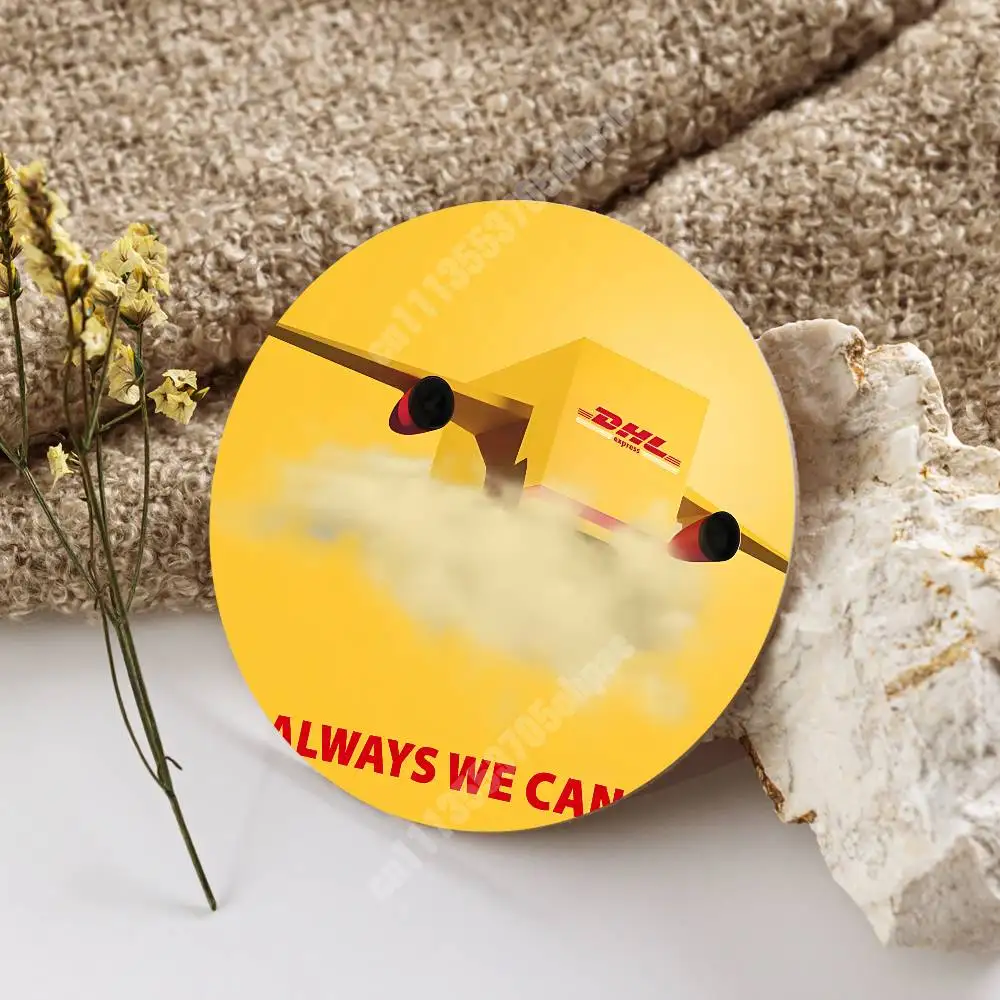 Фото Подставка для кружки D-DHL-S Worldwide Express из дерева для американо, пива, молока, воды, для пекарни/кондитерской №4