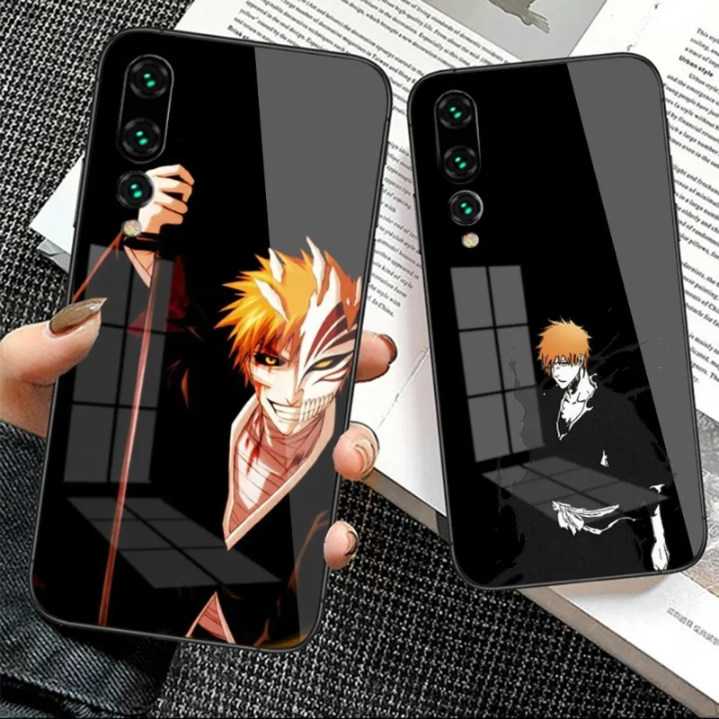 

Отбеливающий чехол для телефона Huawei P50 P40 P30 P20 Pro Mate 40 30 20 Pro Nova 9 8 7 PC, стеклянный чехол для телефона