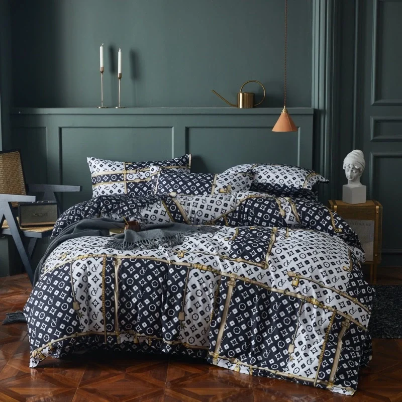 

Aloe Cotton Dormitory Student Four-Piece Suit Skin-Friendly Soft Bed Sheet Duvet Cover