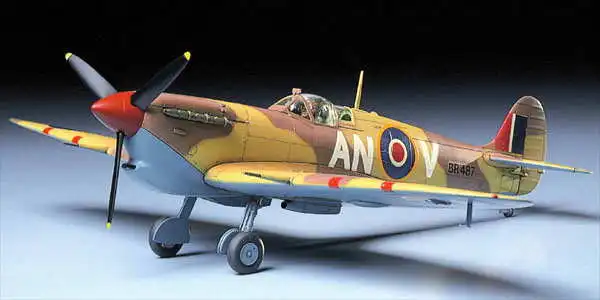 

Tamiya 61035 1/48 Supermarine Спитфайр Mk.Vb слишком. Сборная модель истребителя, строительные наборы, статические игрушки для комплектов Gundam, хобби «сдела...